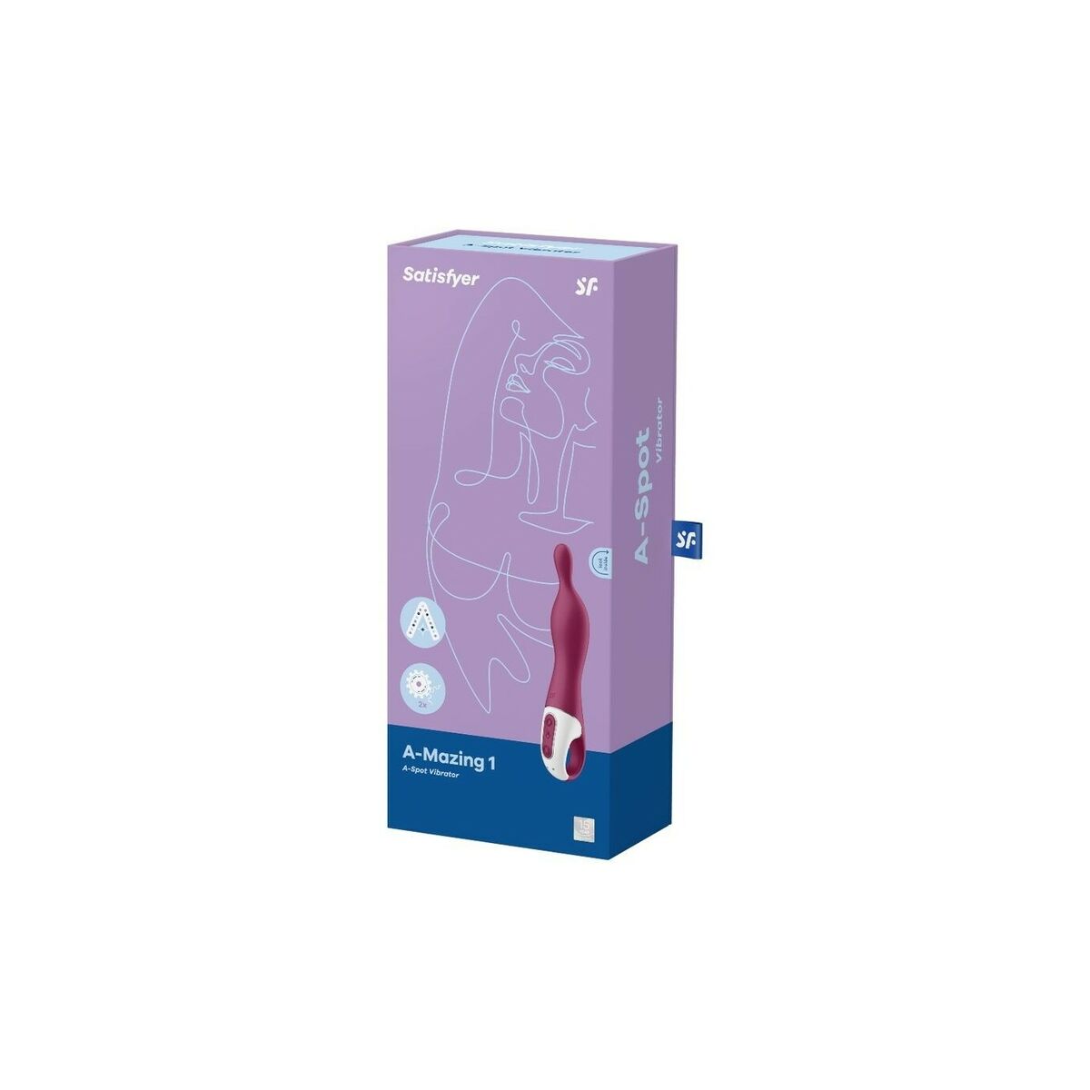 Вибратор Satisfyer A-Amanzing Син